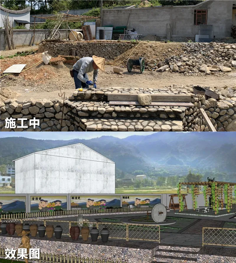 塔莊“六清”公園預計5月中旬完工